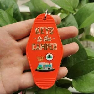 NWT Camper Motel Key Ring Keychain